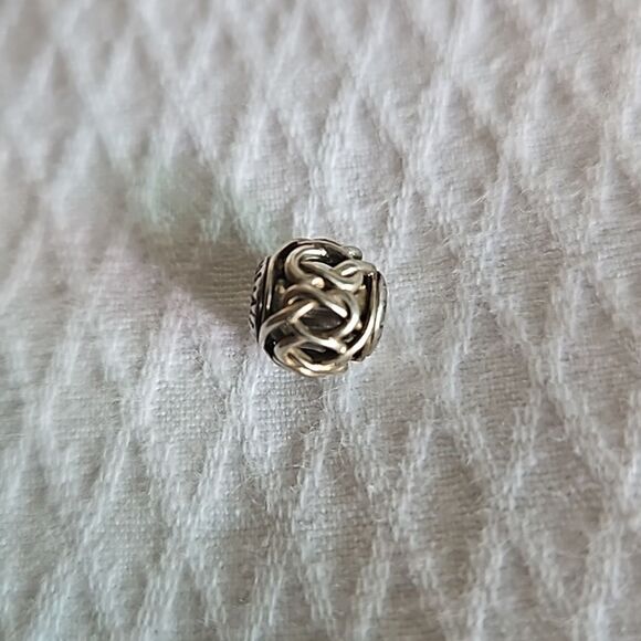 Pandora Authentic Entwined Friendship Charm Silver S925 ALE Stamped - Picture 6 of 16